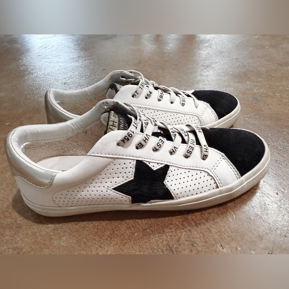 Vintage Havana Black and White Star Sneakers